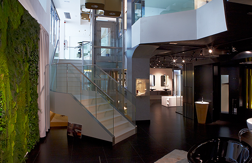 escaleras showroom